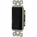 American Imaginations 15 AMP Rectangle Black Electrical Switch Plastic-Aluminum AI-36795